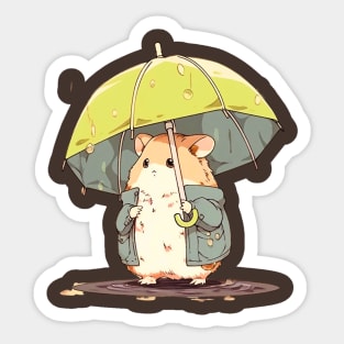 Rainy Day Adventurer Sticker